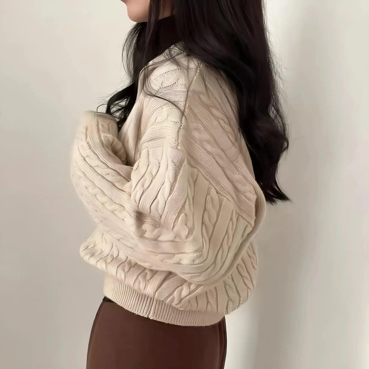 Ava Zipper Pullover - Vuneti